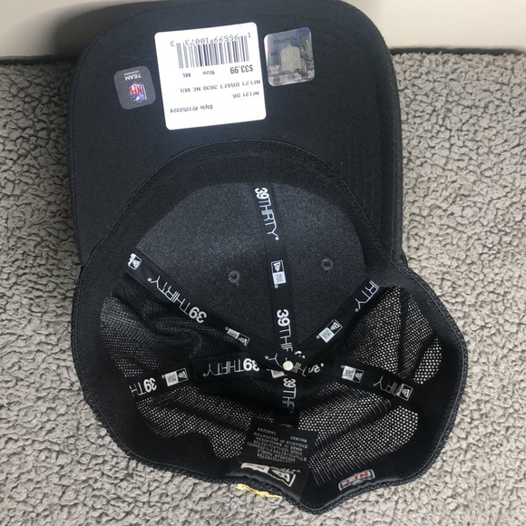 New Orleans Saints New Era 2021 Draft Hat Flexfit Mens Trucker Cap Med/Large - Picture 3 of 5